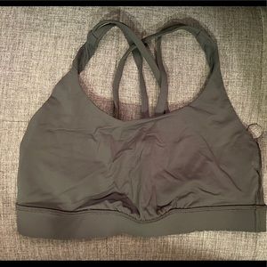 Lululemon sports bra army green